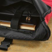 Lifestyle image of the Milan 24L Recycled Backpack from Total Merchandise