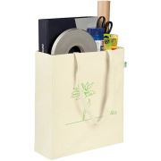 Custom Printed Allington Recycled 12oz Cotton Canvas Tote Bag in Natural from Total Merchandise