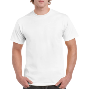 Gildan Heavy Cotton White T-Shirts in White