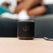 Lifestyle image of the Urban Vitamin Oceanside RCS Recycled Plastic 3W Speaker from Total Merchandise