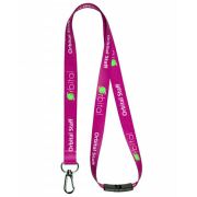 15mm UK Printed rPET Lanyards