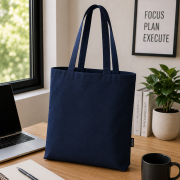 Lifestyle image of Recycled Cotton Heavyweight Coloured Bag by Total Merchandise