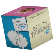 70mm Magic Cube printed your company logo in an all over design from Total Merchandise