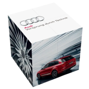 70mm Magic Cube printed your company logo in an all over design from Total Merchandise