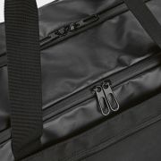 Logo Printed rPET Gym Bag in Black printed with your company logo from Total Merchandise