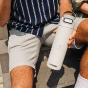 Lifestyle image of the Kambukka® Elton Insulated 600ml Water Bottle from Total Merchandise