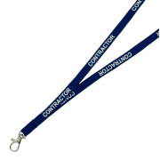 10mm Contractor Lanyards in Blue