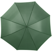 Branded Automatic Open Polyester Umbrella in Green branded with your logo from Total Merchandise