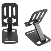 Branded Foldable Metal Mobile Phone Stand with a design fro Total Merchandise