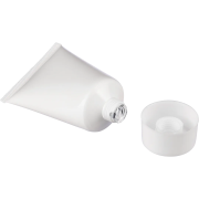 Branded SPF30 Sunscreen Tube in White printed with your logo in full-colour from Total Merchandise