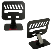Custom Foldable Metal Tablet Stand with a design from Total Merchandise