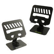 Custom Foldable Metal Tablet Stand with a design from Total Merchandise