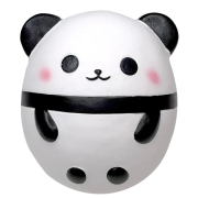 Promotional printed Kawaii Panda Stress Ball with a design from Total Merchandise