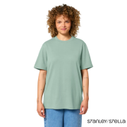 Coloured Stanley Stella Sparker Unisex Relaxed T-Shirt in Aloe