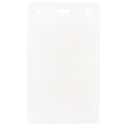 Custom branded Portrait Clear PVC Card Holder from Total Merchandise