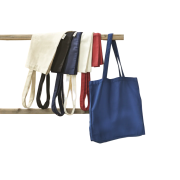 Odessa Recycled Natural Cotton Tote Bag in Natural printed with your logo from Total Merchandise
