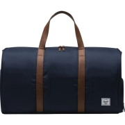 front on view of the Herschel Novel™ Recycled Duffle Bag from Total Merchandise