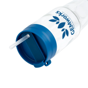 Side view of the 1L Recycled Glass Tumbler from Total Merchandise