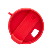 The lid from the 1L Recycled Glass Tumbler Straw from Total Merchandise
