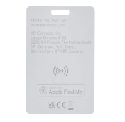 The back of the Rechargeable Ultra-Thin Recycled Finder Card from Total Merchandise