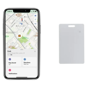 Rechargeable Ultra-Thin Recycled Finder Card from Total Merchandise