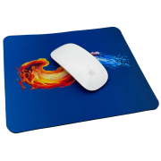 UK Rubber Base Mouse Mat in White
