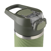 500ml Recycled Stainless Steel Bottles in Green printed with your logo from Total Merchandise