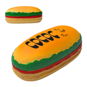 Promotional Stress Sandwich in Light Brown printed with your logo from Total Merchandise