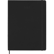 Custom branded Moleskine XL Hard Cover 12 Month Weekly Planner in Black from Total Merchandise