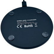 The back of the Promotional NOVA Wireless Fast Charger from Total Merchandise