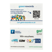 Promotional Seed Paper Business Card in White printed with your logo from Total Merchandise
