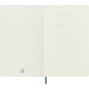 Customised Moleskine 100% VEGEA® Boa Large Soft Cover Notebook in Green from Total Merchandise