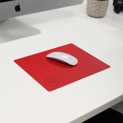 Recycled Flexible Mouse Mat in Red