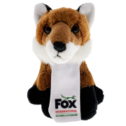 Promotional printed Ravensden Fox Soft Toy with a design from Total Merchandise