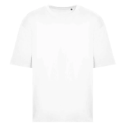 Branded White AWDis Unisex Oversized T-Shirt in White printed with your logo from Total Merchandise