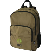 Logo branded 15" Recycled 20L Laptop Backpack with a design from Total Merchandise