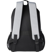 The back of the 15" Recycled 20L Laptop Backpack with a design from Total Merchandise