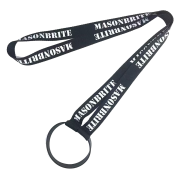 Lanyard Cup Holder in Black
