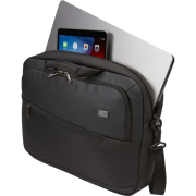 Lifestyle image of the Case Logic Propel 15.6" Laptop Briefcase in Black from Total Merchandise