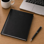 Lifestyle image of the Excel Quarto Weekly Desk Diary by Total Merchandise