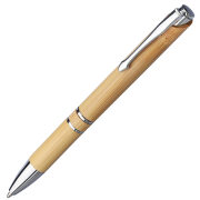 Customisable Eco Bamboo Ballpens in Bamboo branded with your logo from Total Merchandise