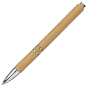 Promotional Eco Bamboo Ballpens in Bamboo branded with your logo from Total Merchandise