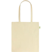 Customisable Sandgate Recycled 7oz Cotton Canvas Tote Bag in Natural from Total Merchandise
