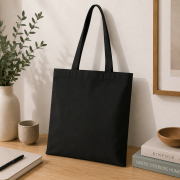 Lifestyle image of Sandgate Recycled 7oz Cotton Canvas Tote Bag by Total Merchandise