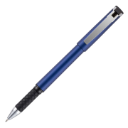 Logo Printed Gel Roller Pen with Stylus in Blue printed with your logo from Total Merchandise