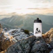 Lifestyle image of the 500ml HydroFlex™ Frosted Squeezy Sports Bottles