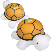 Custom Printed Stress Tortoise in Brown customised with your logo from Total Merchandise