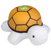 Custom Branded Stress Tortoise in Brown customised with your logo from Total Merchandise