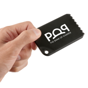 Branded Recycled Business Card Style Ice Scraper with a design from Total Merchandise