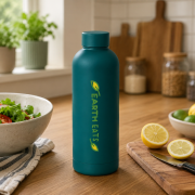 Lifestyle image of the Corvo Bottle with Rubberised Finish by Total Merchandise